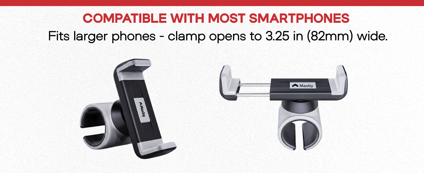 Compatible with most smartphones