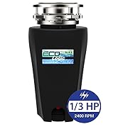 1/3 horsepower garbage disposal 2400 rpm kitchen disposer