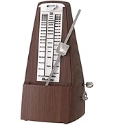 Mechanical Metronome Wood Grained Loud Sound/High Precision/No batteries Needed/for Piano/Guitar/...