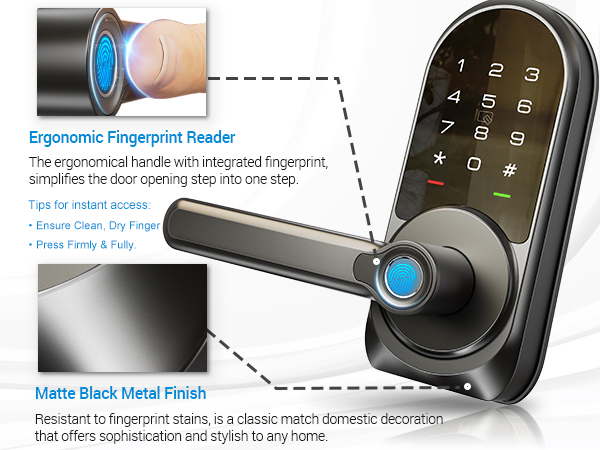 fingerprint reader tips
