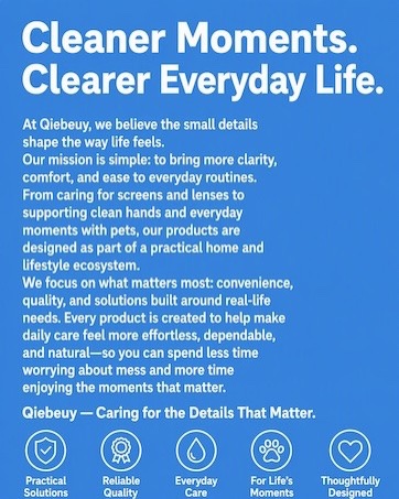 Cleaner Moments. Clearer Everyday Life