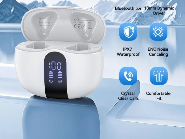 bluetooth earbuds