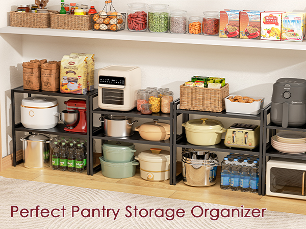 shelving units and storage