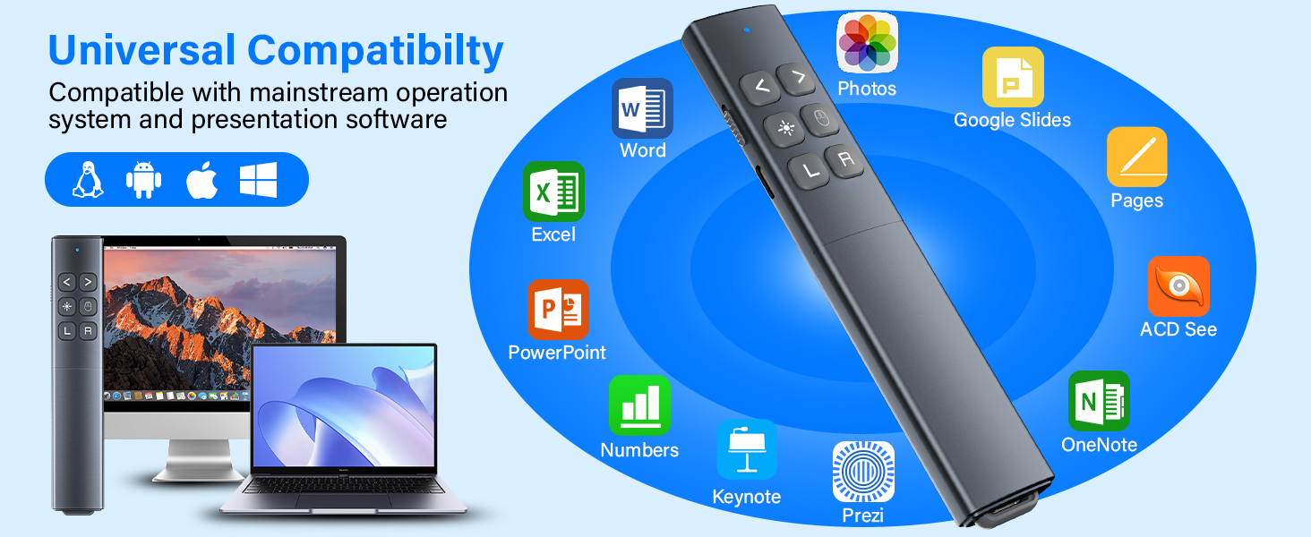 Presentation Clicker wireless presenter remote