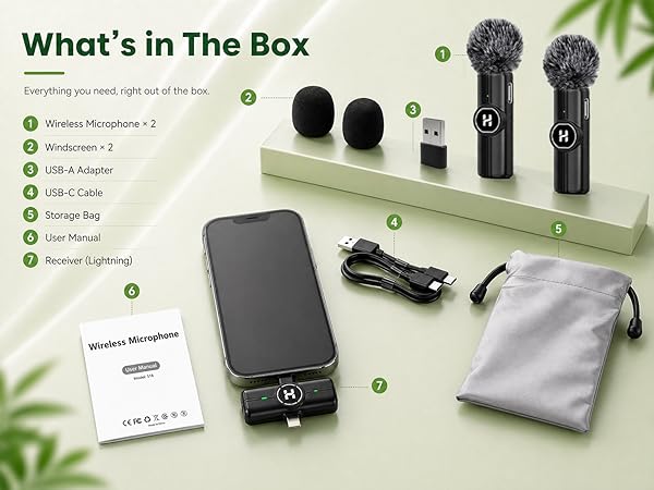 tiny microphone