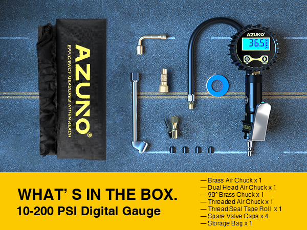 tire pressure tool set