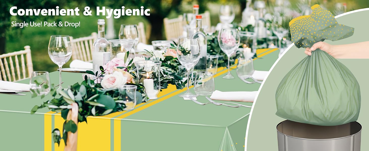 Disposable Plastic Table Cloths