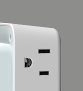 2 Pack European Travel Plug Adapter, FLASHSONIC US to Europe Adapter with 4 AC Outlets 4 USB Char...