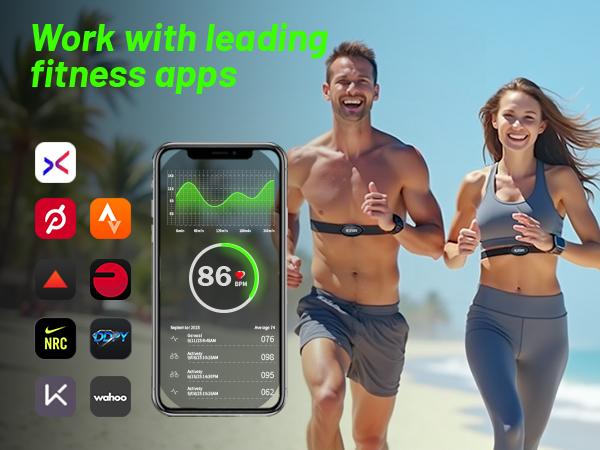 Heart Rate Monitor Chest Strap
