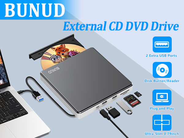 external dvd drive for laptop cd drive burner player reader writer rewriter