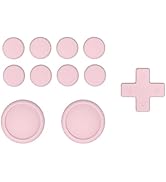 PlayVital Silicone Button Covers and Thumb Grip Set for Nintendo Switch/OLED Joycon/Switch Lite, ...