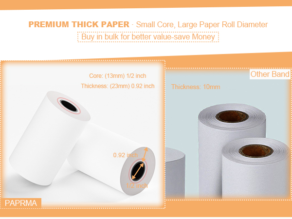 credit card paper roll