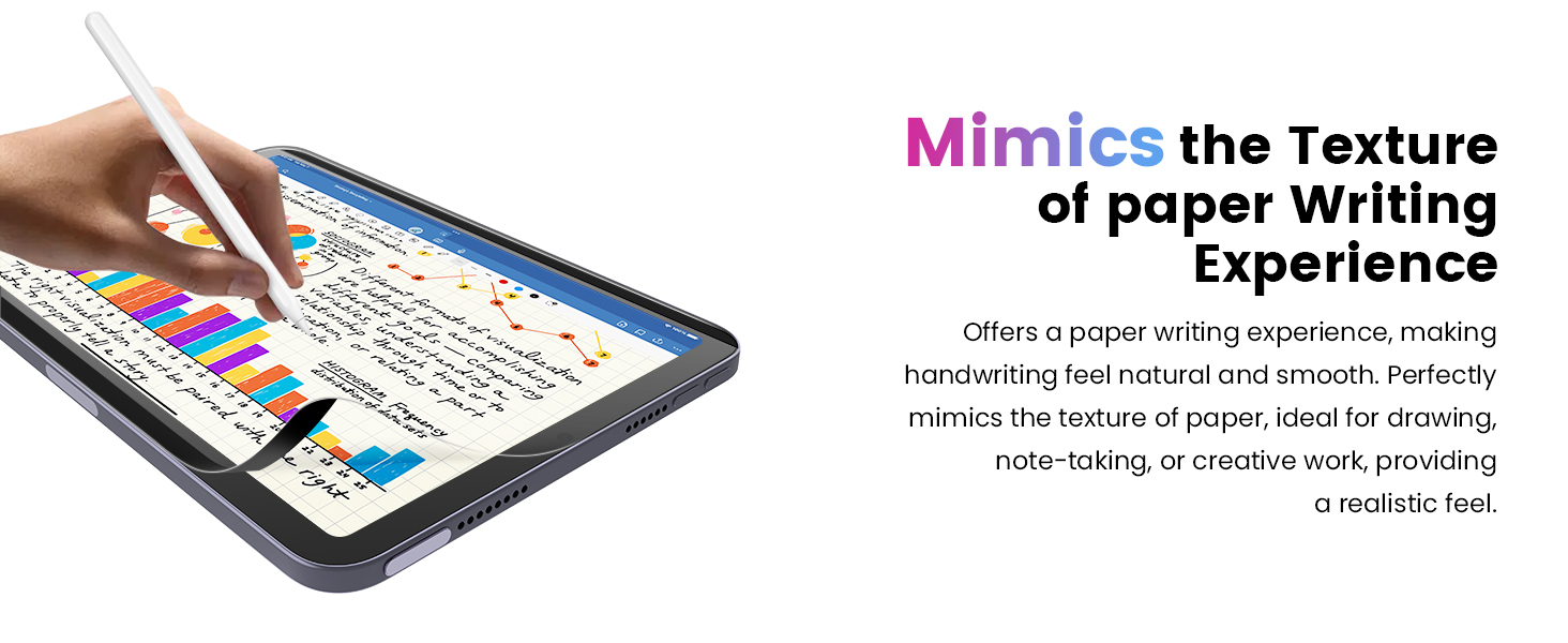 Magnetic Paper Screen Protector for iPad