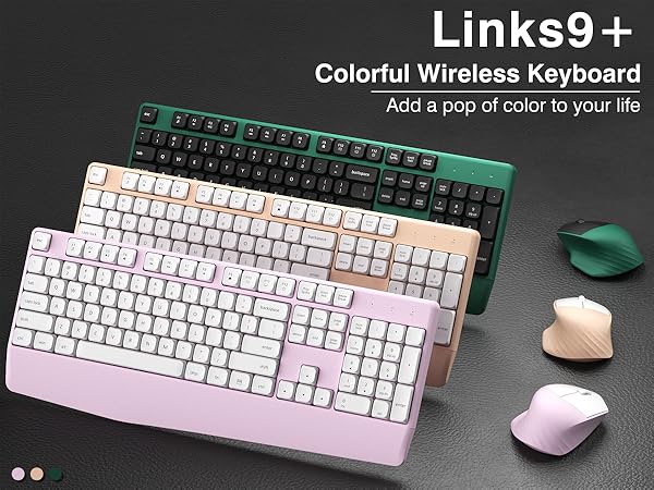 Ergonomic Keyboard and Mouse Combo