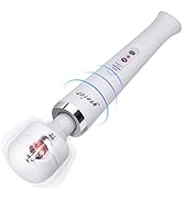 YEVIOR Cordless Personal Wand Electric Massager with 10 Powerful Pulse Settings, Rechargeable Han...