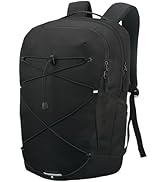 KEOFID Casual Daypacks Backpack for Men and Women, Hiking Backpack, Travel Backpack, Black Backpa...