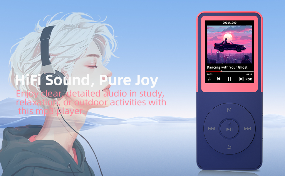 hifi mp3 music player with bluetooth