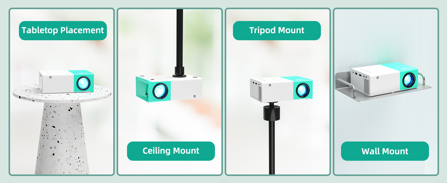 Projector for bedroom