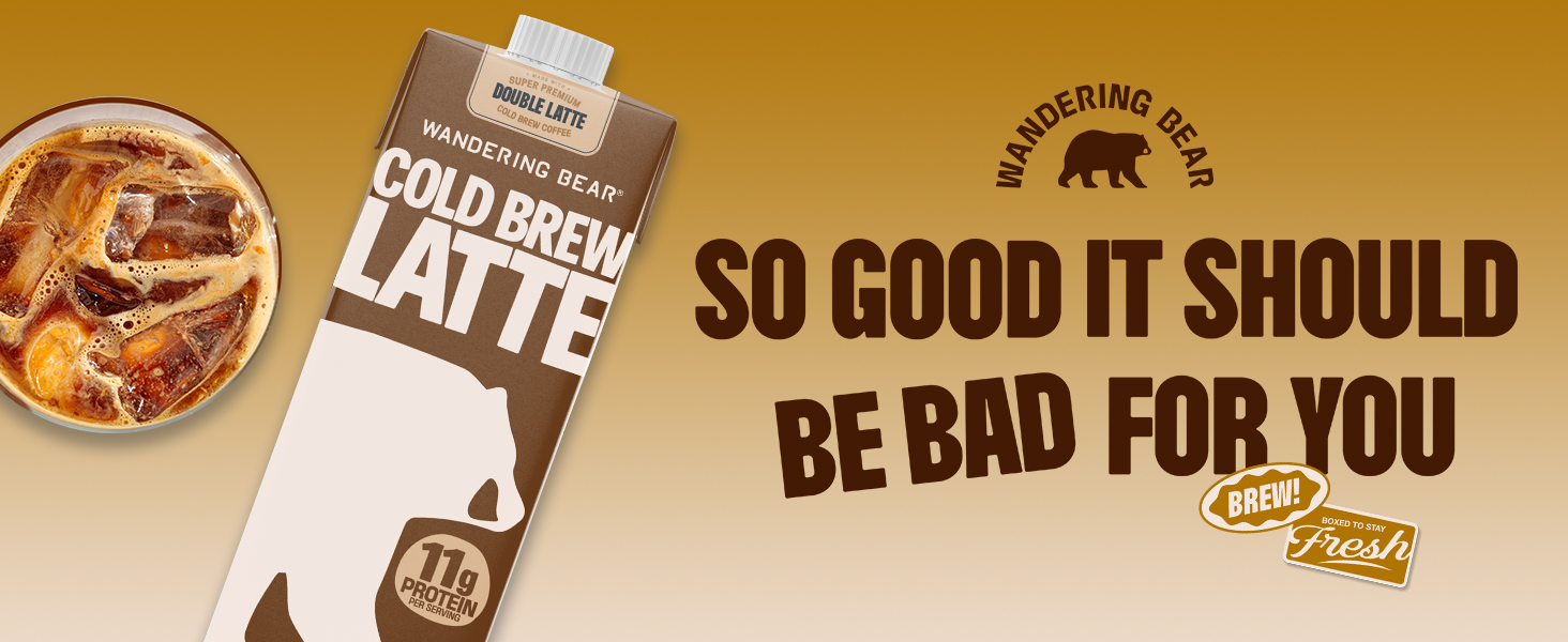 Wandering Bear Cold Brew Latte