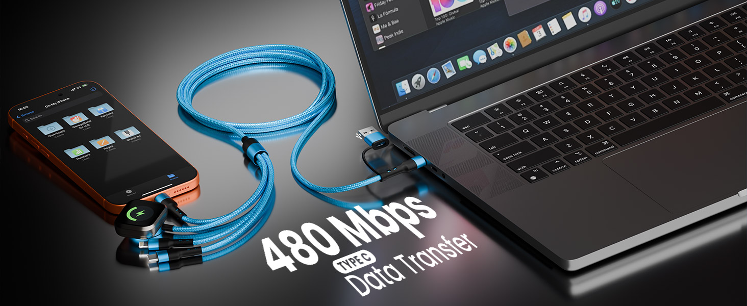 One cable is all you need for both data transfer and office use