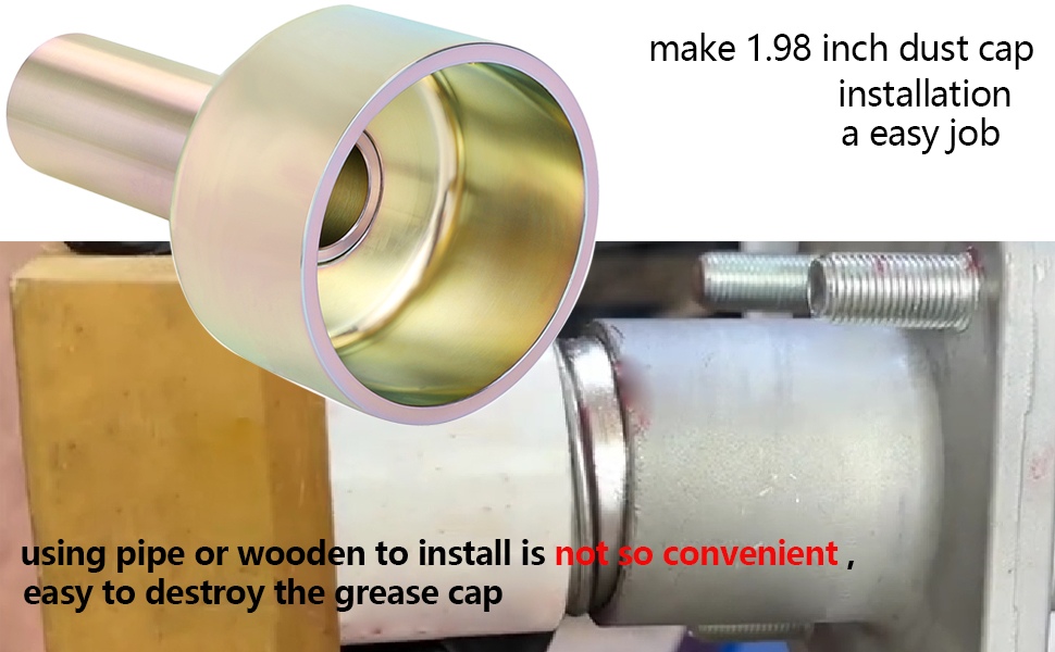 dust cap install tool dust cap installer trailer dust cap installation tool