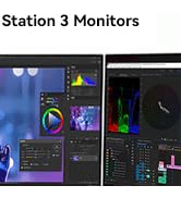 USB C Laptop Docking Station 3 Monitors with DisplayPort 4K@120Hz HDMI 4K@60Hz USBC 4K@60Hz