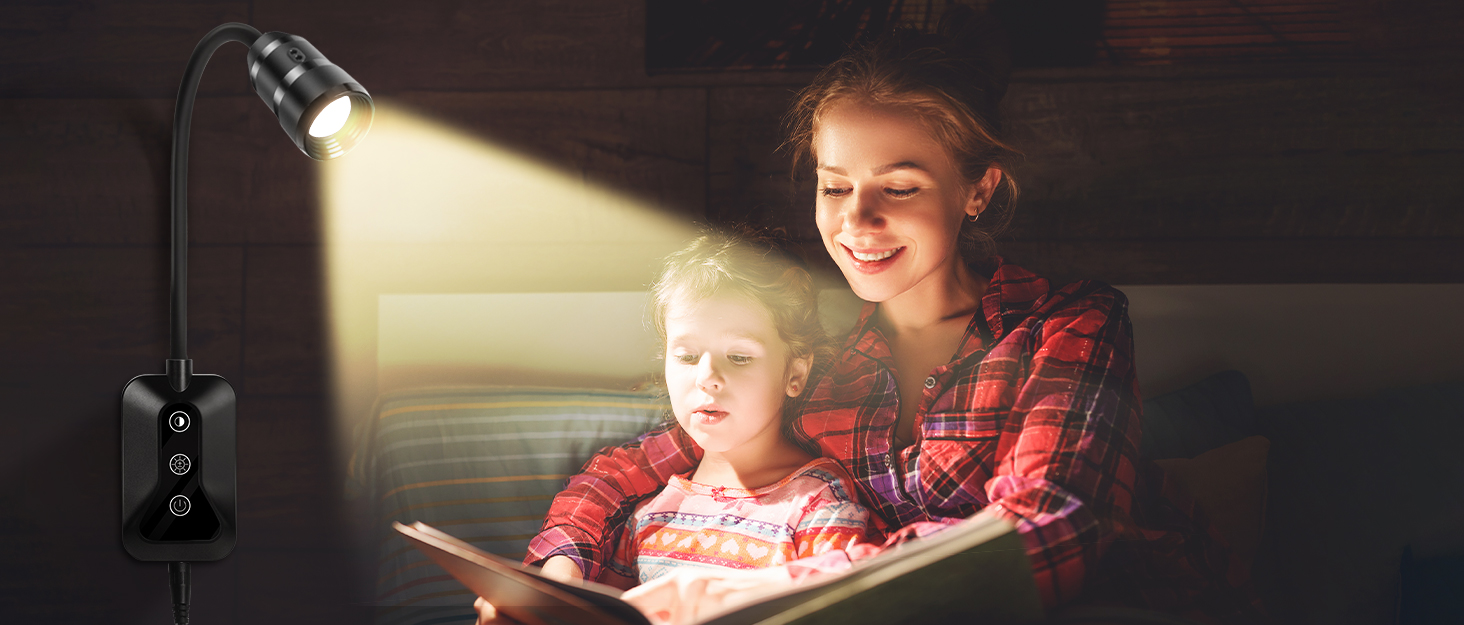 deeloop wall mount reading light