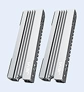 JEYI M.2 HeatSink for PS5 / mATX/MiniATX, Ultra Slim 7mm Height Low Profile Aluminum Convective N...