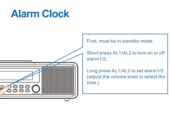 how to set the alarm clock
