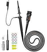 Goupchn High Voltage Oscilloscope Probe P4250 100:1 2KV 250MHz Alligator Crocodile Clip BNC Test ...