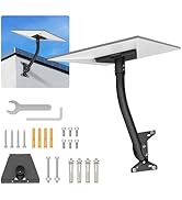 Starlink Gen 3 Roof Mount Kit – L-Shaped Bracket with Expansion Bolts & Screws – Heavy-Duty Metal...