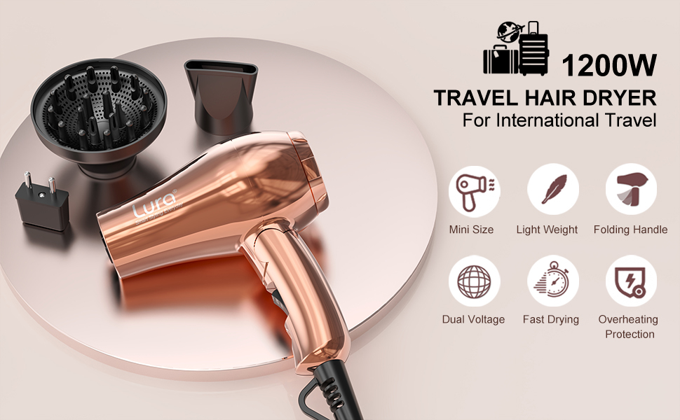 travel hair dryer