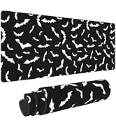Halloween Cool Black Bat Gaming Keyboard Mouse Pad Mousepad Huge Extended XL Stitched Edge Rubber...