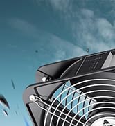 AXIAL 2060, Muffin Fan, 120V AC 200mm x 60mm, for DIY Cooling Ventilation Exhaust Projects