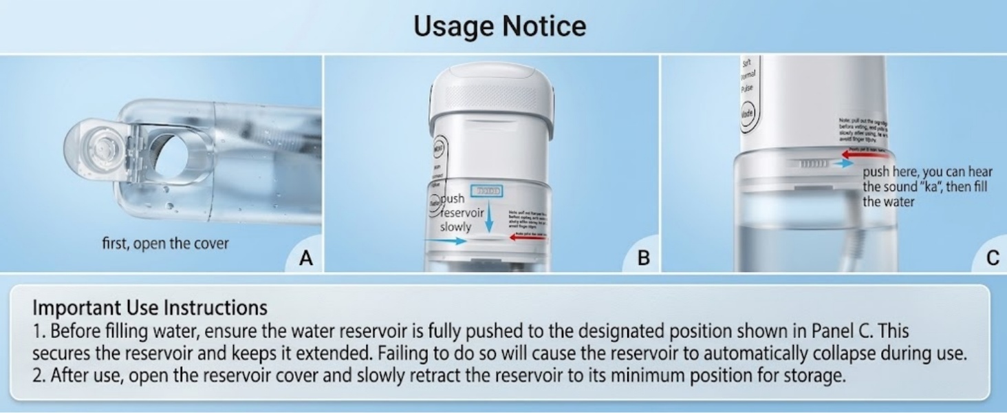water flosser