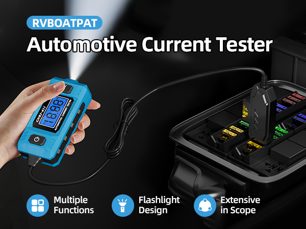 automotive current draw tester