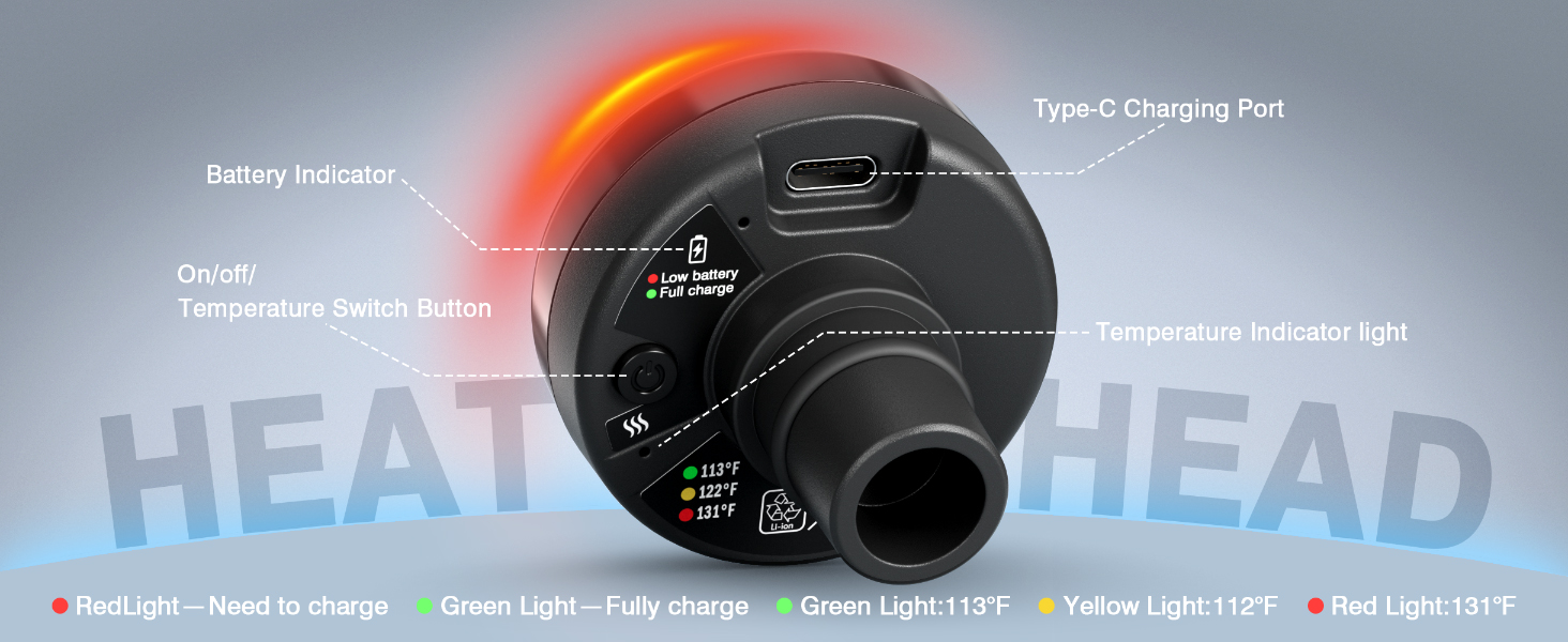cotsoco Massage Gun with Heat for Pain Relief, Deep Tissue Percussion Massager with 20 Speeds