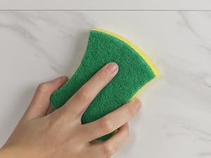 MR.SIGA kitchen scrubber sponge,antibacterial dish sponge