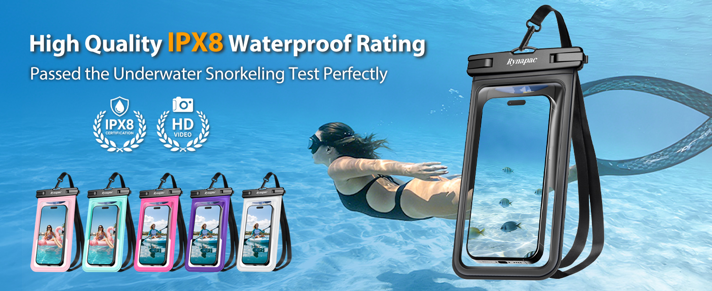 waterproof phone pouch
