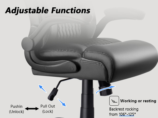 big and tall offfice chair leather office chair Ergonomic office chair Executive office chair 