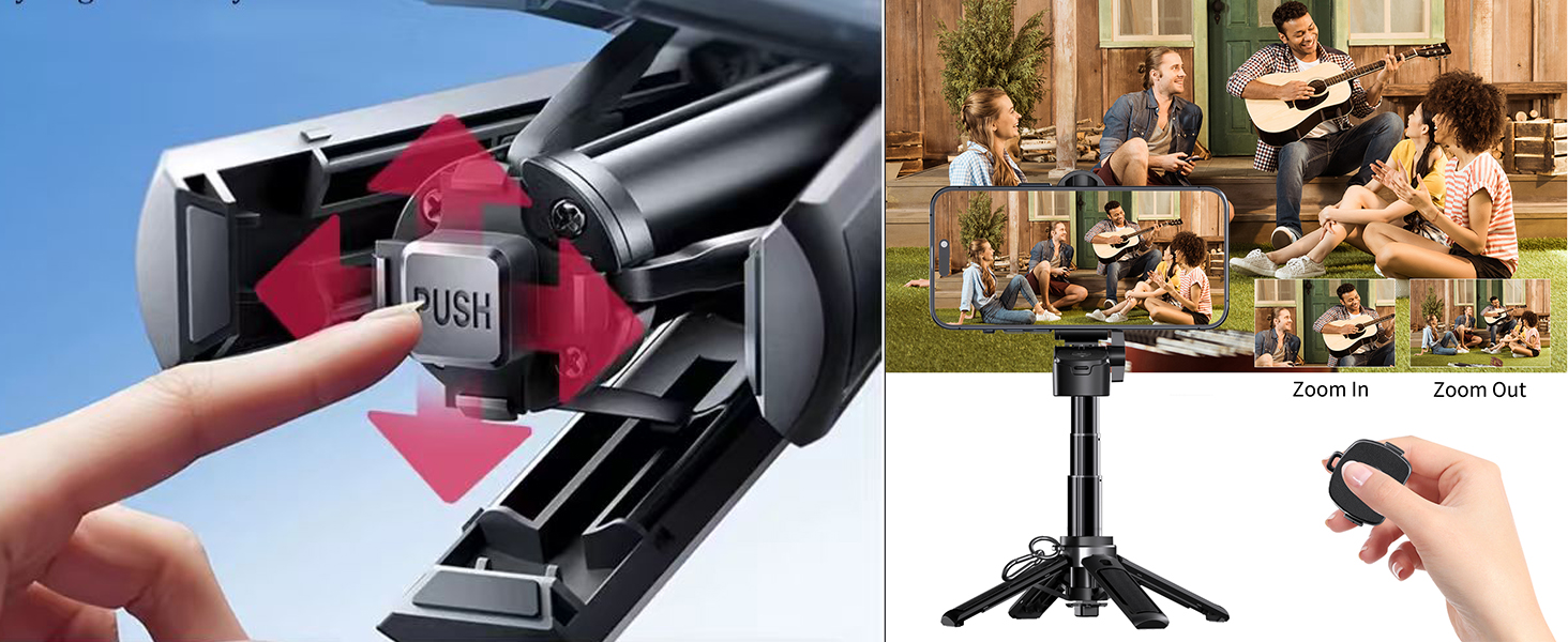 Magnetic Phone Tripod Stand