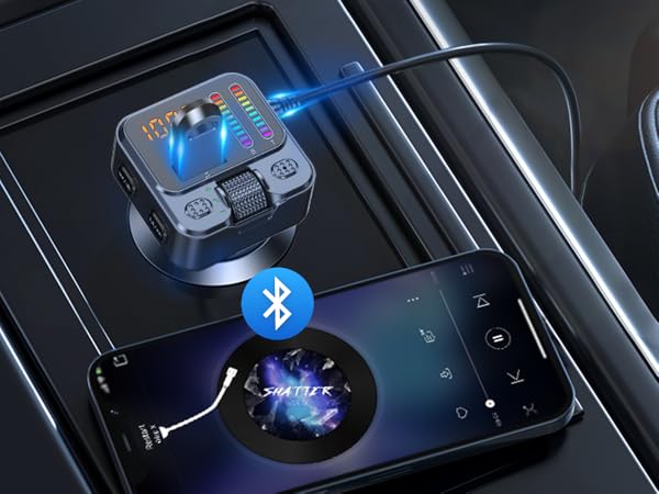 car bluetooth adapter music player