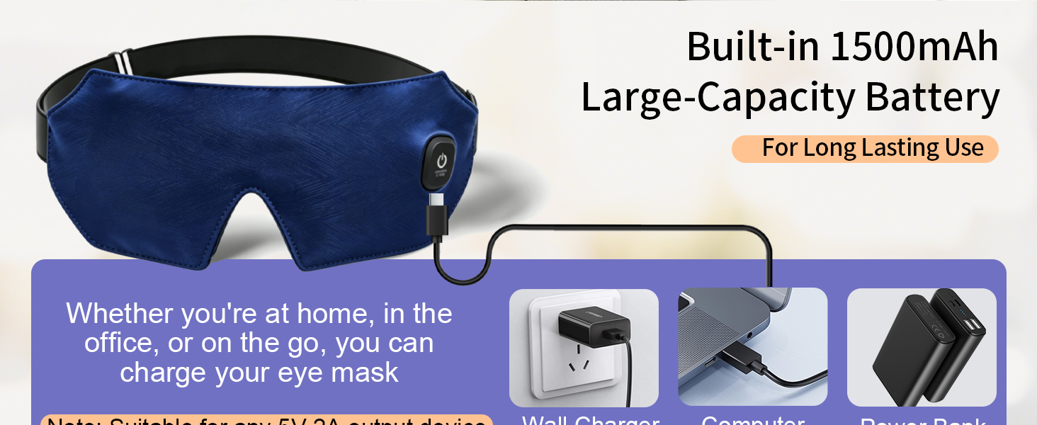 heated eye mask
