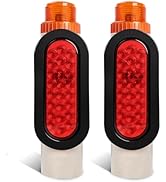 Winsgor Boat Trailer Guide Lights Waterproof IP67 DOT SAE APPROVED 12-24V 2025 Upgrade 2pcs on Po...