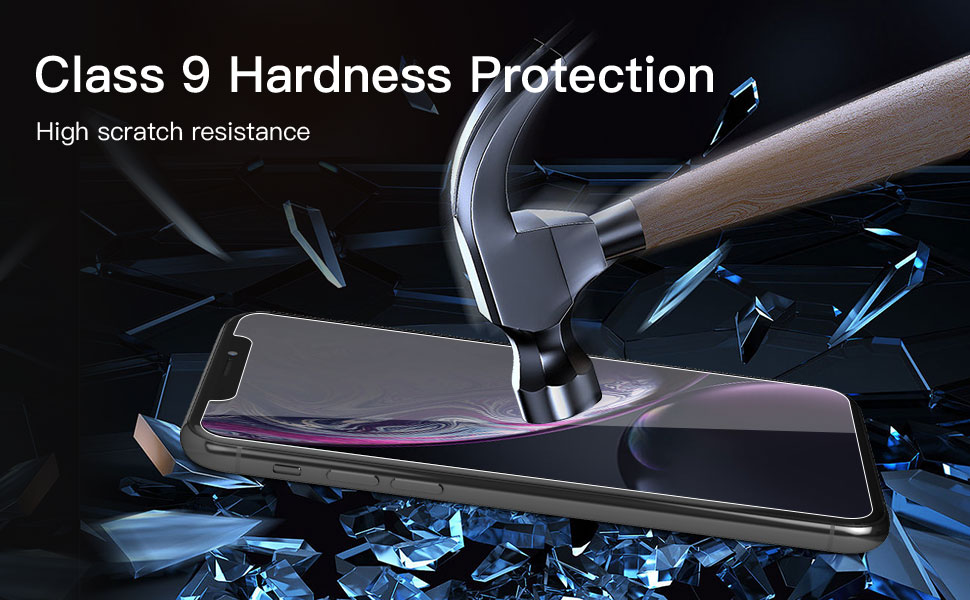iPhone 11 / iPhone XR Tempered glass screen protector