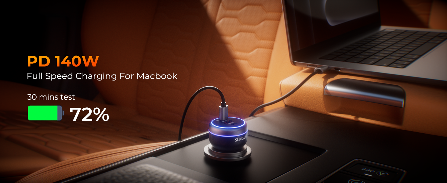 PD 140W Full Speed Charging For Macbook