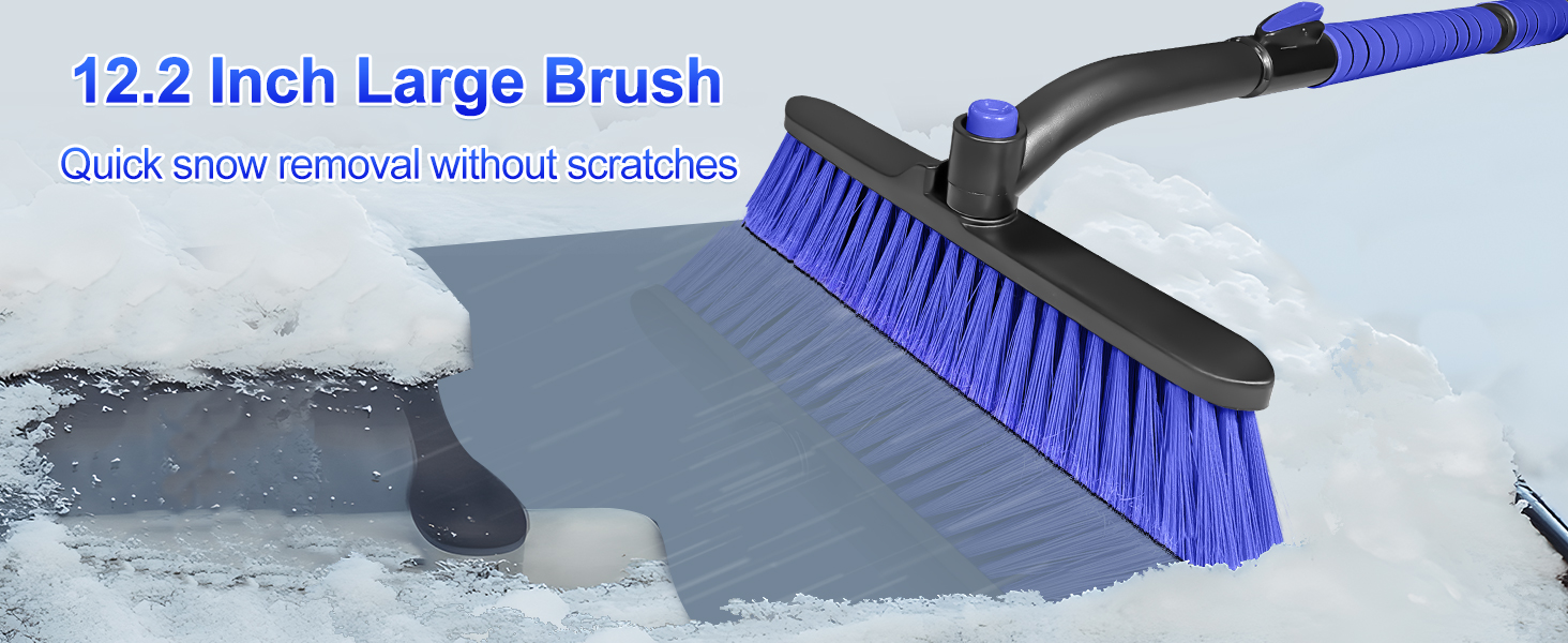 snow brush ice scraper