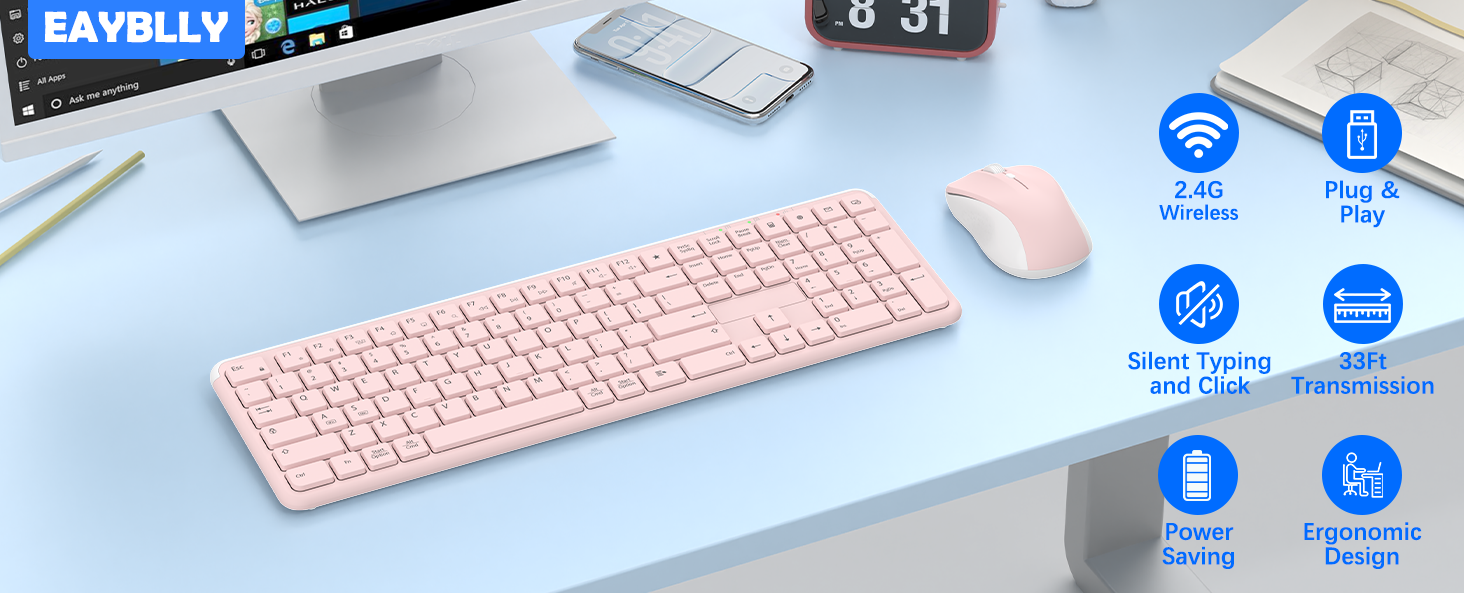 wireless keyboard and mouse