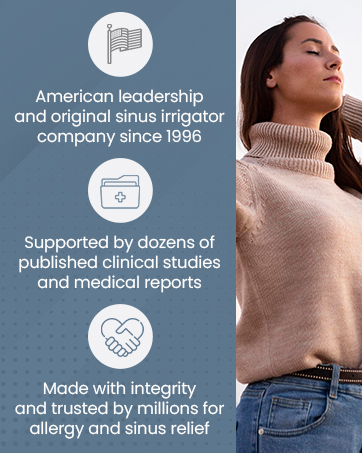 american company original sinus irrigator