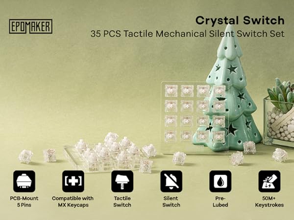 EPOMAKER Crystal Switch